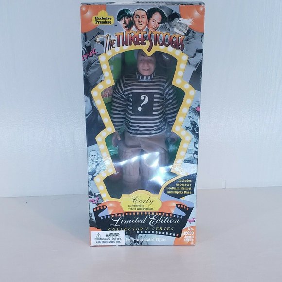 The Three Stooges Doll Collector's Edition Curly - Picture 4 of 12